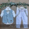 Βαπτιστικό ρούχο για αγοράκια babyblue Stova Bambini