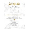 Πρόσκληση Γάμου 19214 save the date