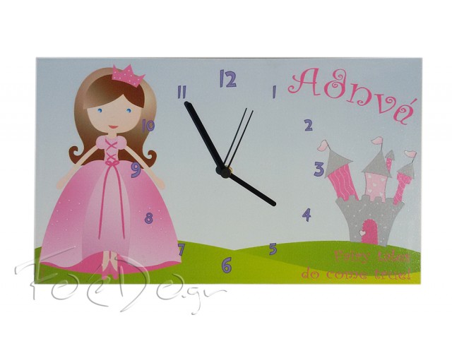 RO.17 Ρολόι τοίχου πριγκίπισσα 